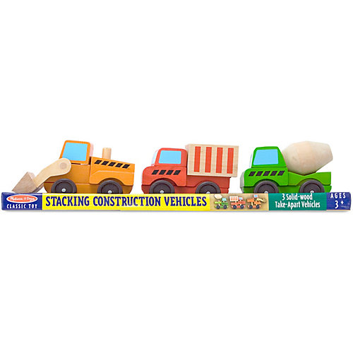 Конструктор Melissa & Doug "Классические игрушки", Строительный транспорт от Melissa & Doug