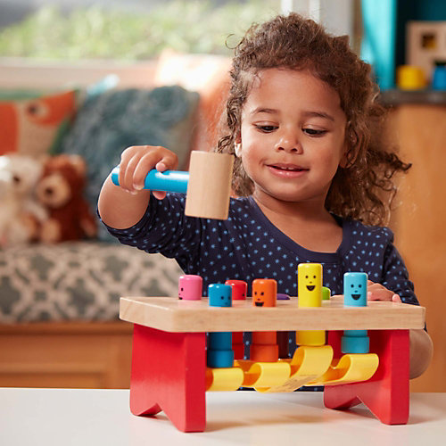 Игра Deluxe Melissa & Doug "Классические игрушки", Забить в лунки от Melissa & Doug