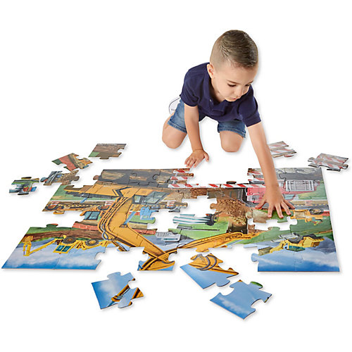 Напольный пазл Melissa & Doug, Строительная площадка от Melissa & Doug