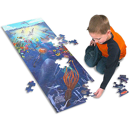 Напольный пазл Melissa & Doug, Под водой от Melissa & Doug