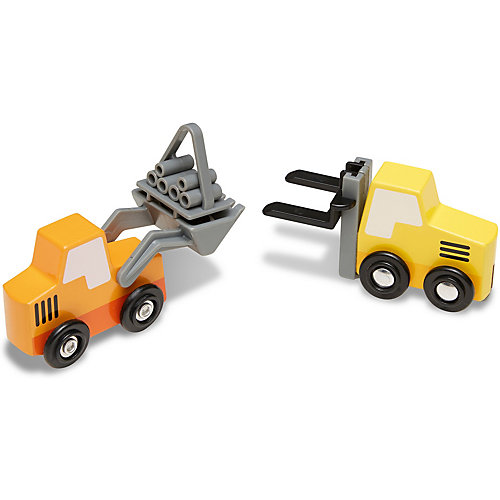 Набор строительных машин Melissa & Doug "Деревянные игрушки" от Melissa & Doug