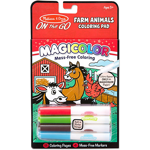 Раскраска Melissa & Doug "Творчество", Животные с Фермы от Melissa & Doug
