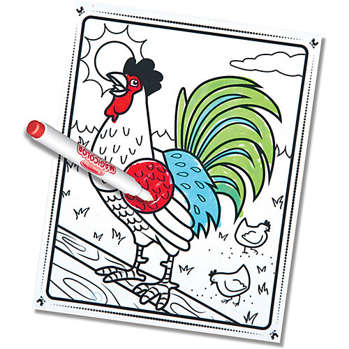 Раскраска Melissa & Doug "Творчество", Животные с Фермы от Melissa & Doug