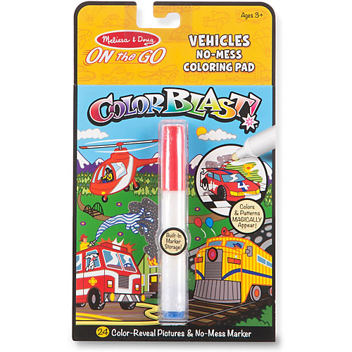 Прояви цвета Melissa & Doug "Творчество", Транспорт от Melissa & Doug