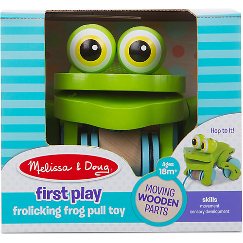 Каталка-лягушка Melissa & Doug "Первые навыки" от Melissa & Doug