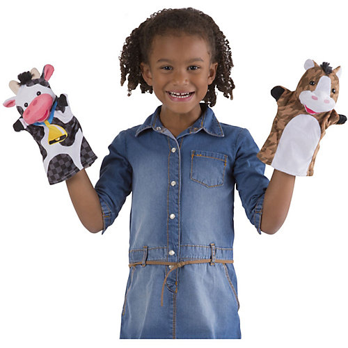 Плюшевые куклы на руку Melissa & Doug, Ферма от Melissa & Doug