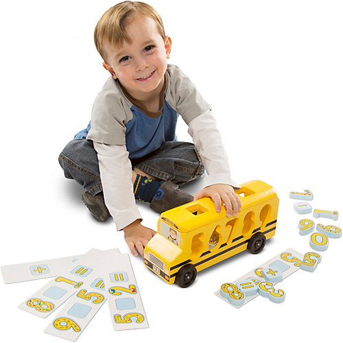 Сортер Melissa & Doug, Автобус-цифры от Melissa & Doug