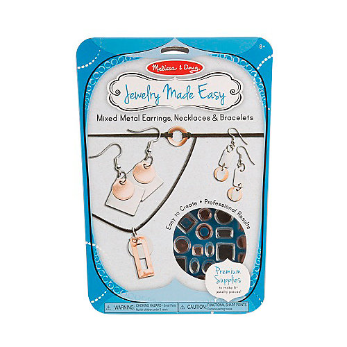 Набор Melissa & Doug "Творчество", Металлические серьги, браслеты и ожерелья от Melissa & Doug