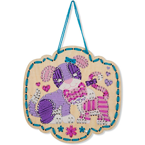 Вышивка Melissa & Doug "Творчество", Щенок и Кот от Melissa & Doug