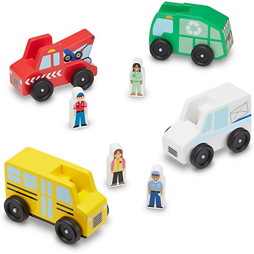 Набор машинок Melissa & Doug "Классические игрушки" от Melissa & Doug