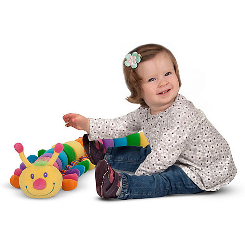 Мягкая игрушка Melissa & Doug, Радужная Гусеница от Melissa & Doug