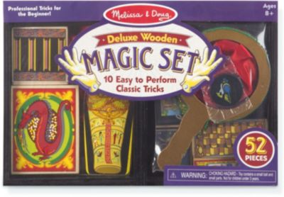 Melissa & Doug Luxus Zauberset Zauberkasten Kinder Magie Set ab 8 Jahren 