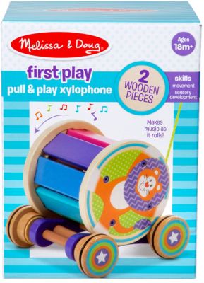 Ксилофон-каталка Melissa & Doug "Первые навыки"