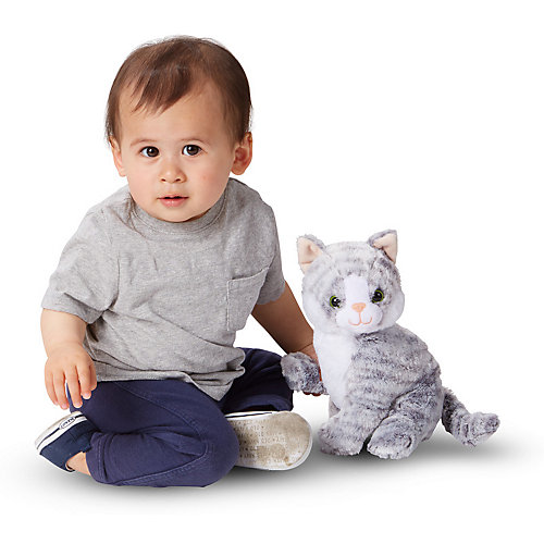 Мягкая игрушка Melissa & Doug, Серая Грейси от Melissa & Doug