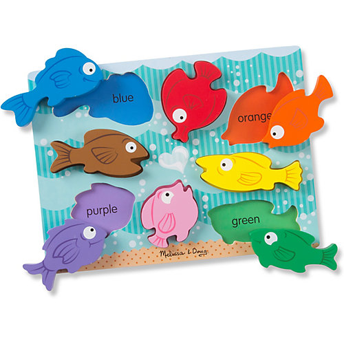 Цветные рыбки Melissa & Doug "Первые навыки" от Melissa & Doug