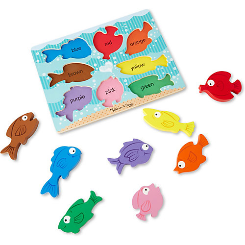 Цветные рыбки Melissa & Doug "Первые навыки" от Melissa & Doug
