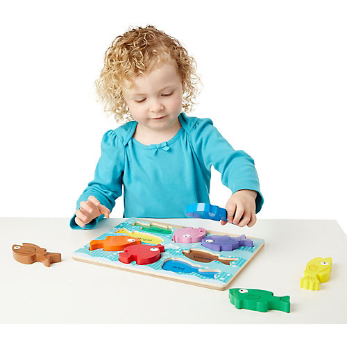 Цветные рыбки Melissa & Doug "Первые навыки" от Melissa & Doug