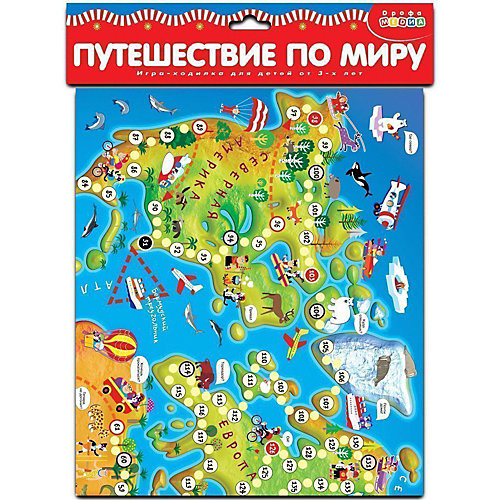 Настольная игра Дрофа-Медиа "Путешествие по миру" от Дрофа-Медиа