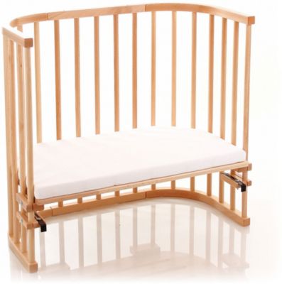 Beistellbett babybay Boxspring XXL, weiß lackiert, Tobi myToys