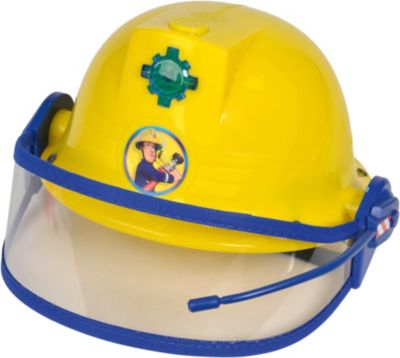 Helm Feuerwehr Mega Set 3-teilig Handschuhe & Wasserspritze Karneval 