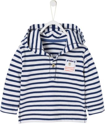 Langarmshirt dunkelblau Gr. 92 Jungen Kleinkinder