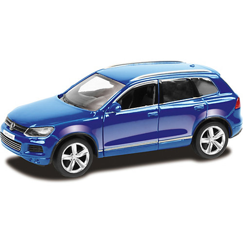 Модель автомобиля Uni-Fortune Volkswagen Touareg, 1:65, синий от Uni Fortune
