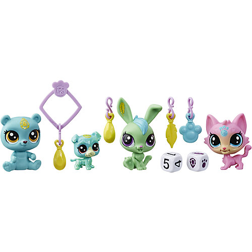 Игровой набор Littlest Pet Shop "Мультипак" Петы с предсказанием от Hasbro