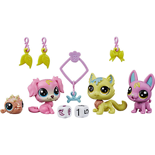 Игровой набор Littlest Pet Shop "Мультипак" Петы с предсказанием от Hasbro