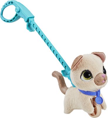 Мягкая игрушка FurReal Friends "Маленький питомец на поводке" Кошка