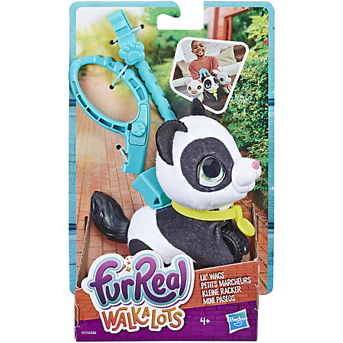 Мягкая игрушка FurReal Friends "Маленький питомец на поводке" Панда от Hasbro