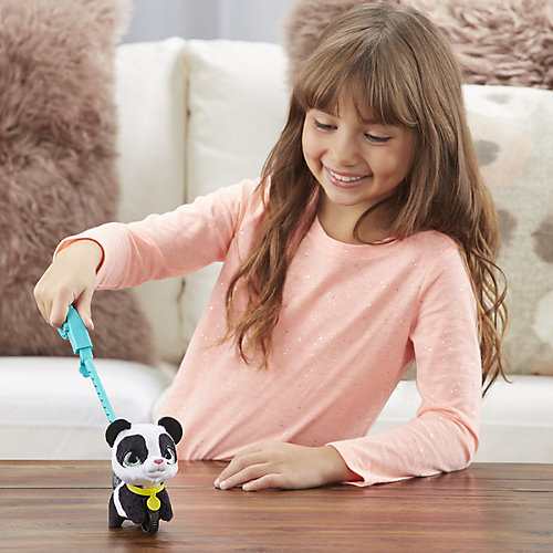 Мягкая игрушка FurReal Friends "Маленький питомец на поводке" Панда от Hasbro