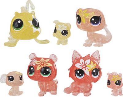 Набор фигурок Littlest Pet Shop "Цветочные петы" Лилия, 7 шт