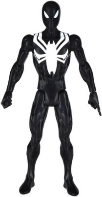 Фигурка Spider-Man Power Pack "Титаны" Человек-Паук в чёрном костюме, 29,2 см