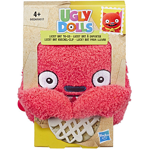 Мягкая игрушка-брелок Ugly Dolls, Счастливчик Бэт от Hasbro
