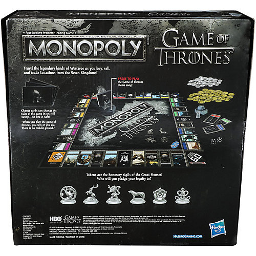 Настольная игра Hasbro Gaming "Монополия" Игра Престолов от Hasbro
