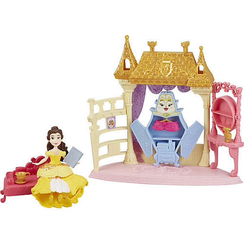 Игровой набор Disney Princess Royal Clips, Спальня Белль от Hasbro