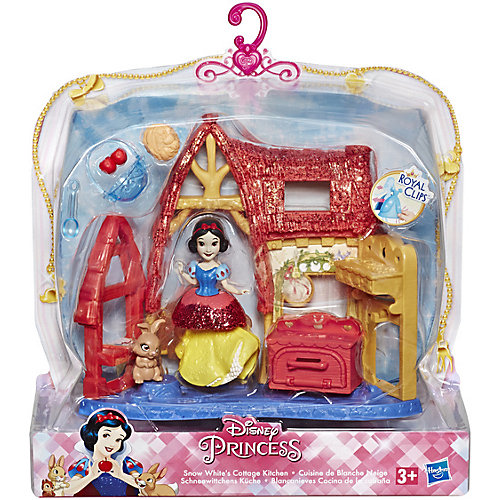 Игровой набор Disney Princess Royal Clips, Домик Белоснежки от Hasbro