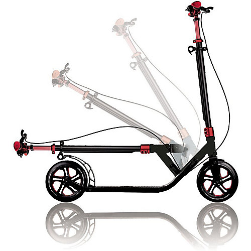 Двухколесный самокат Globber One NL 230 Ultimate, черно-красный от Globber