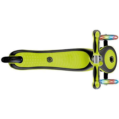Трехколесный самокат Globber Primo Plus Lights, зеленый от Globber