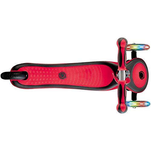 Трехколесный самокат Globber Primo Plus Lights, красный от Globber