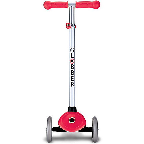 Трехколесный самокат Globber Primo Lights, красный от Globber