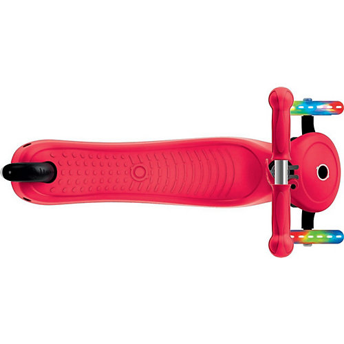 Трехколесный самокат Globber Primo Lights, красный от Globber