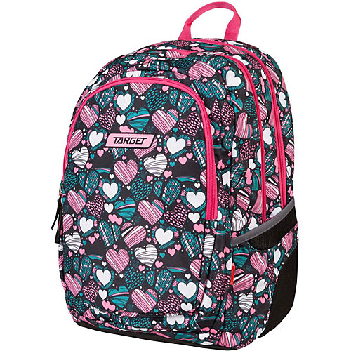 Рюкзак 3 zip Target Collection LOVE - черный от Target Collection