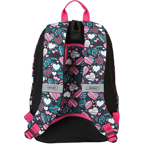 Рюкзак 3 zip Target Collection LOVE - черный от Target Collection
