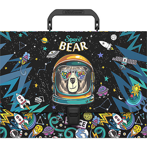 Портфель пластиковый Erich Krause Space Bear, A4 от Erich Krause
