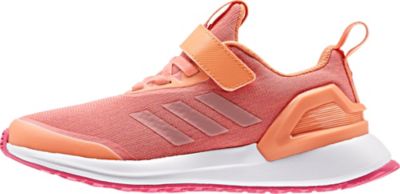 Sportschuhe RAPIDARUN X EL C für Mädchen, adidas Performance Buy adidas Run Orange RapidaFlex Minnie Mouse™ Infant