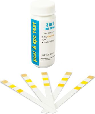 Pool-Teststreifen, 50 Stück