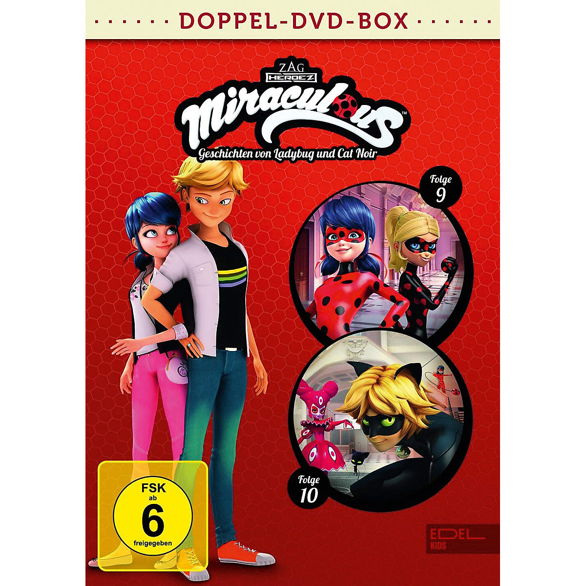 DVD Miraculous Doppelbox Folgen 9 + 10 (2 DVDs)
