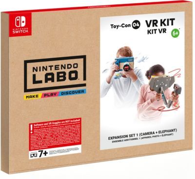 Nintendo Labo - Toy-Con 04: Erweiterungspaket 1 (Kamera + Elefant)