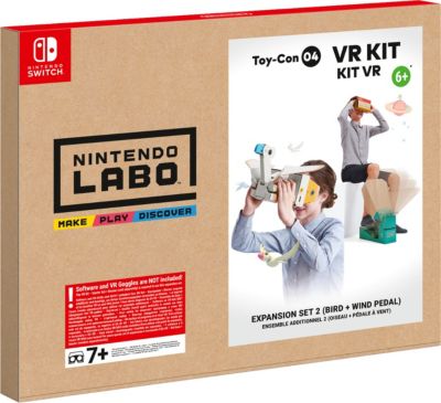 Nintendo Labo - Toy-Con 04: Erweiterungspaket 2 (Vogel + Windpedal)